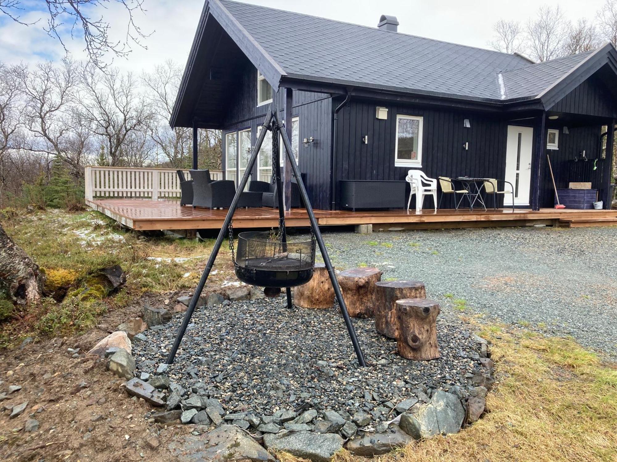 Villa Karistua Hansnes Exterior foto